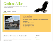 Tablet Screenshot of adler-birmenstorf.ch